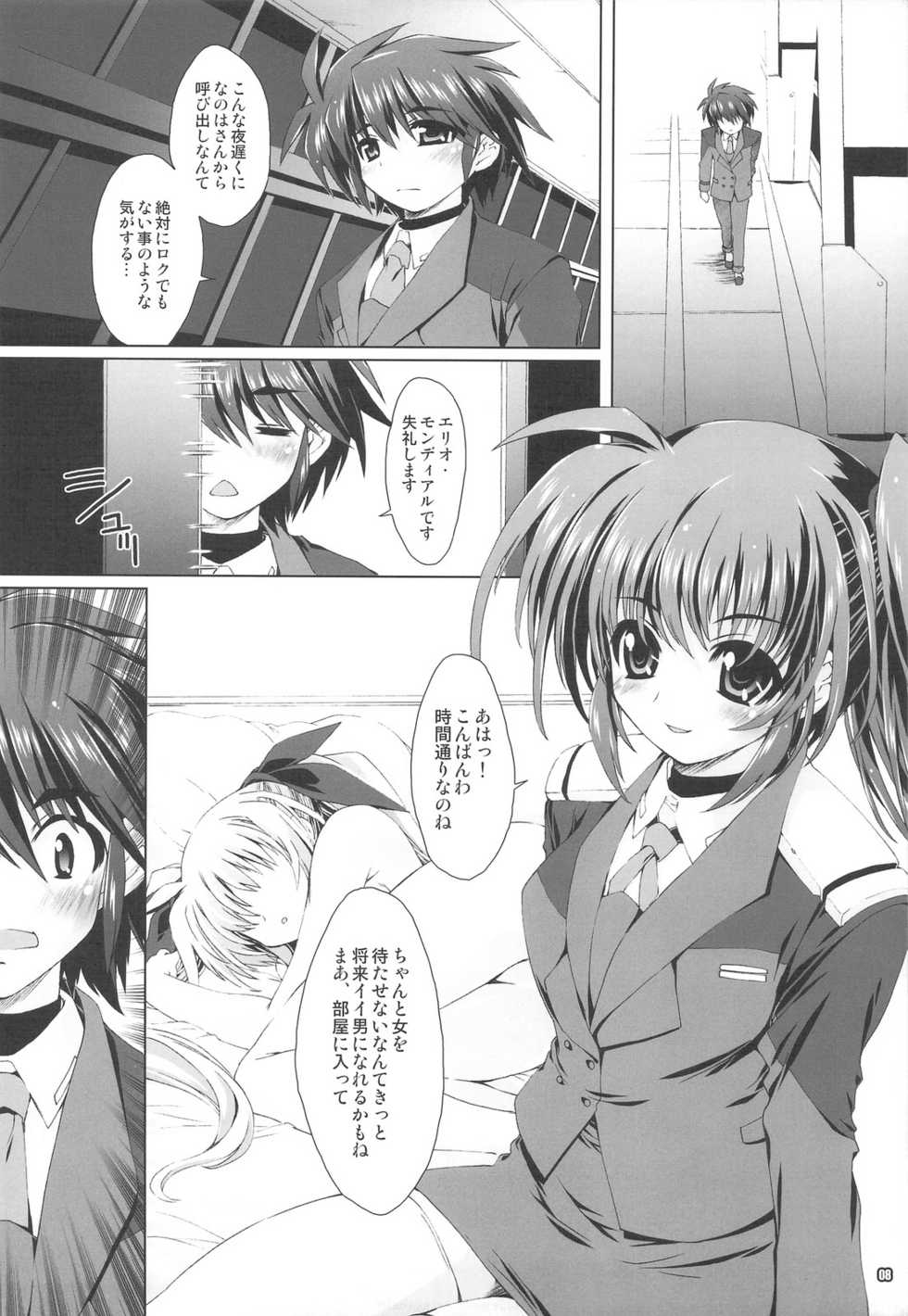 (C76) [Magic Private Eye (Mitsuki Mantarou)] Mahou Shoujo MOVIE (Mahou Shoujo Lyrical Nanoha) - Page 7