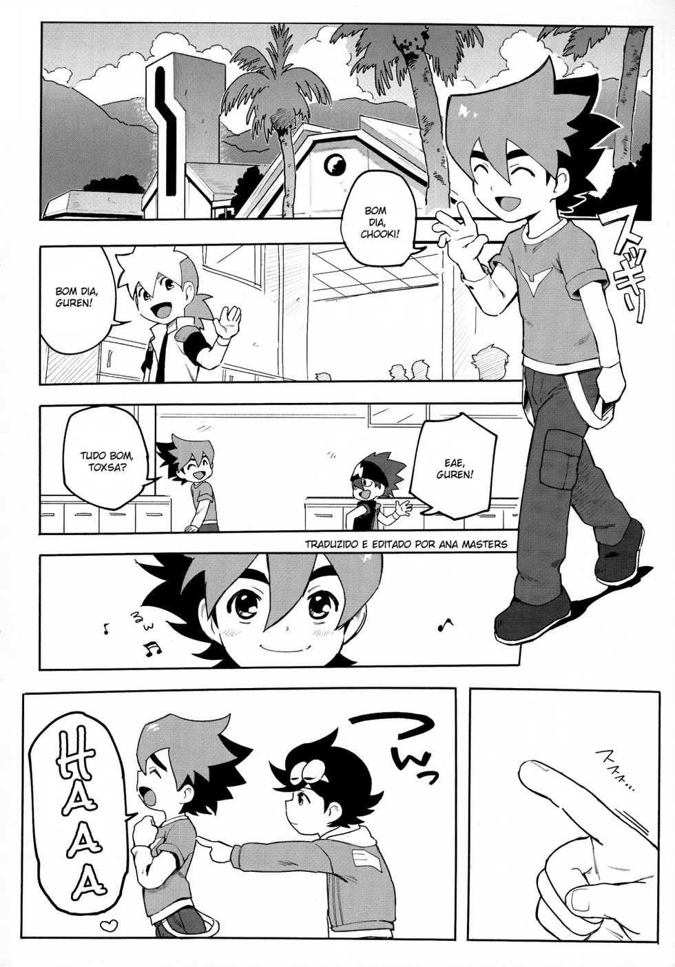 [Nimoya (Nimoyu)] Tenmou Kaikai -Tenkai Knights Guren Nash Tenkai Hon- (Tenkai Knights) [Portuguese-BR] [Ana Masters] - Page 8