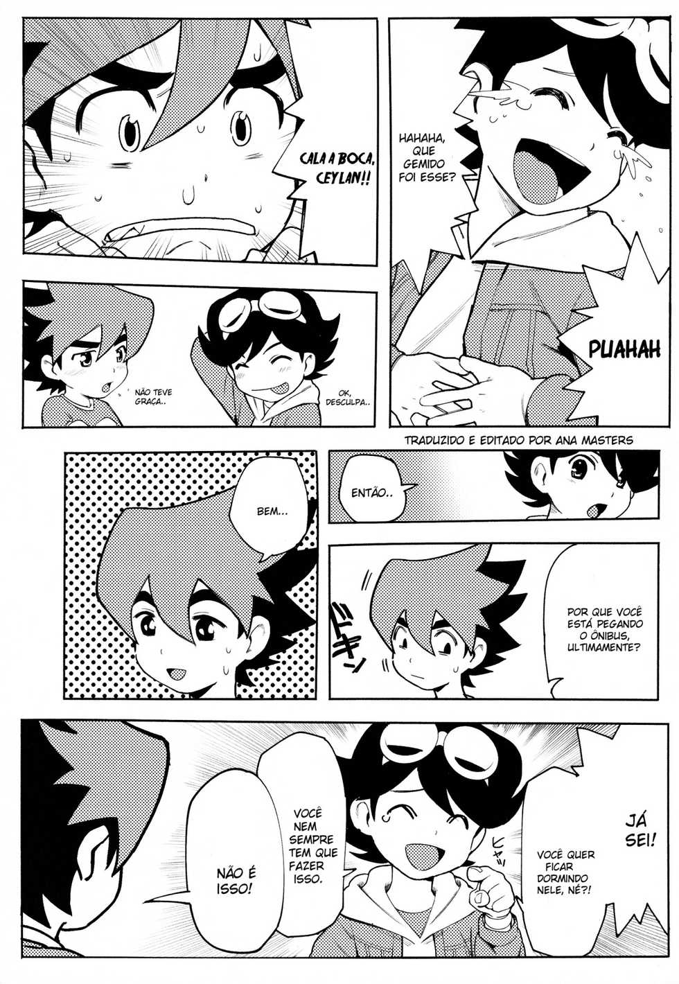 [Nimoya (Nimoyu)] Tenmou Kaikai -Tenkai Knights Guren Nash Tenkai Hon- (Tenkai Knights) [Portuguese-BR] [Ana Masters] - Page 9