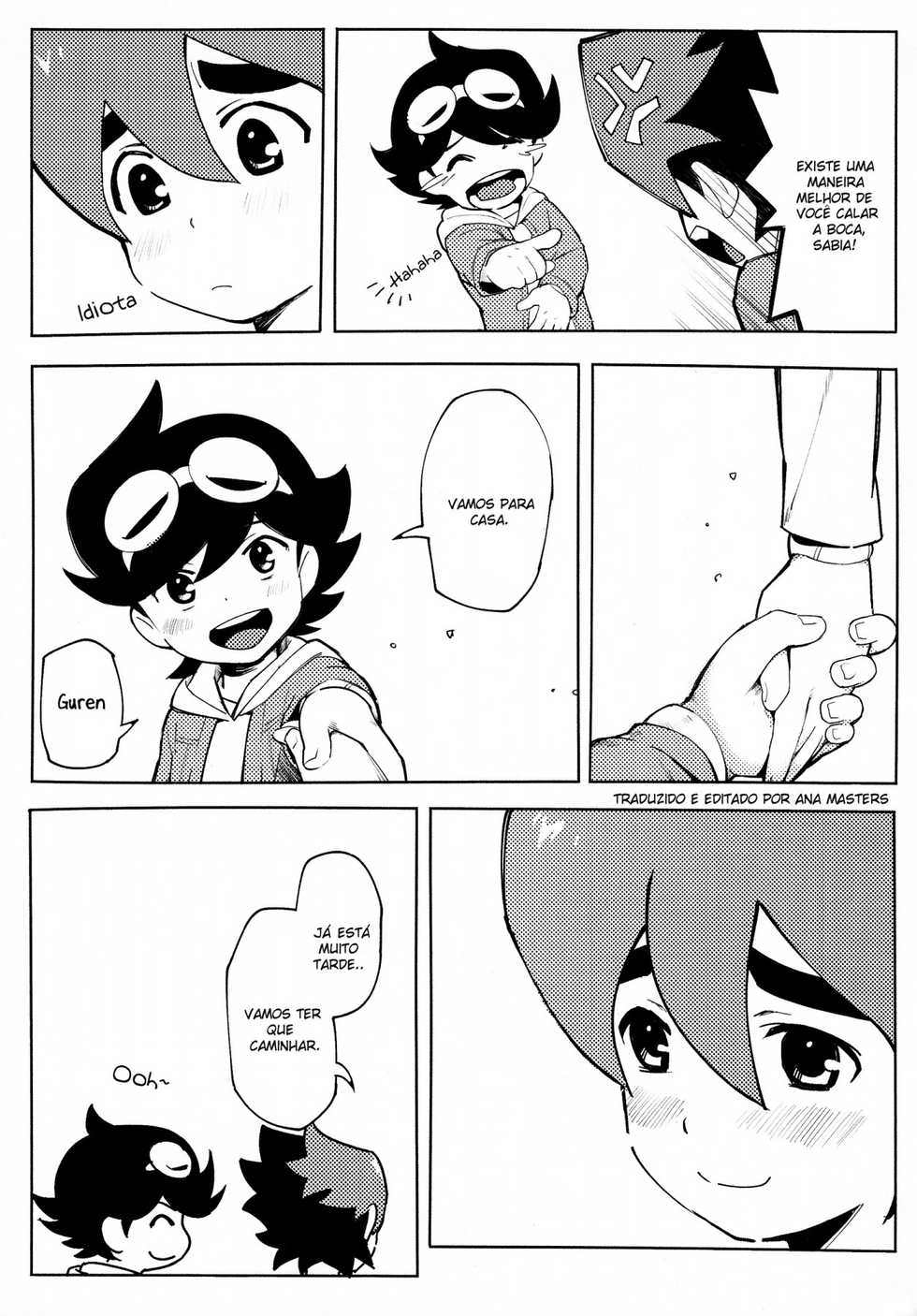 [Nimoya (Nimoyu)] Tenmou Kaikai -Tenkai Knights Guren Nash Tenkai Hon- (Tenkai Knights) [Portuguese-BR] [Ana Masters] - Page 13