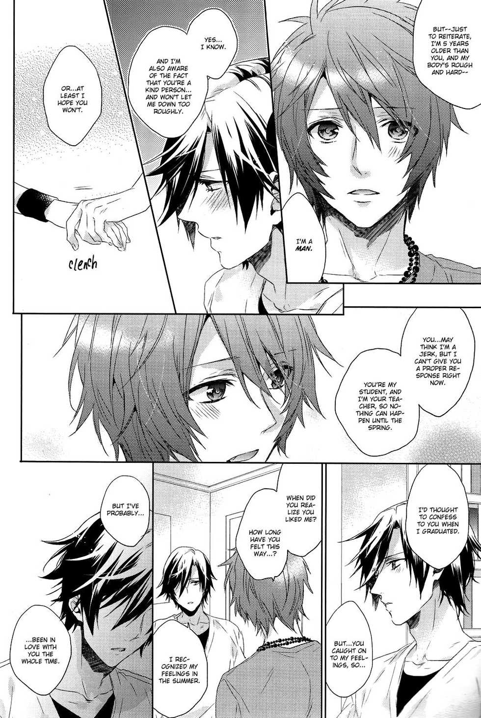 (Love Song ☆ Lesson ♪ 4th) [LEGO! (Nakagawa)] Kono Toi ni Kotae yo. | Answer Me This (Uta no Prince-sama) [English] [September Scanlations] [Incomplete] - Page 37