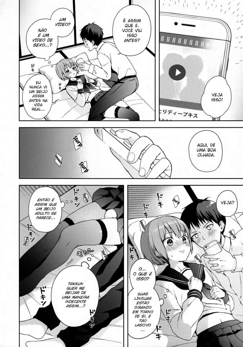 (C95) [candy paddle (NemuNemu)] Kanojo Gokko epi. 0 -Hajimete no Ecchi- [Portuguese-BR] [Ninjaboy] - Page 13