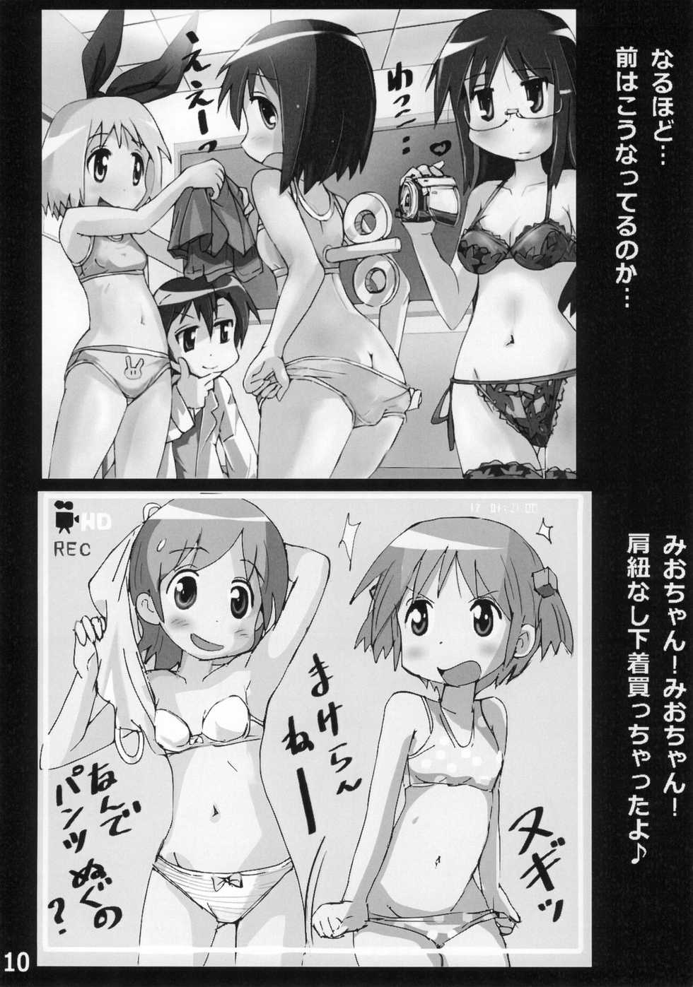 (C85) [Kasukabe Pantsu Hunter (Various)] Lucky-jou Pantsu Hunter Vol. 2 (Lucky Star, Nichijou) - Page 9