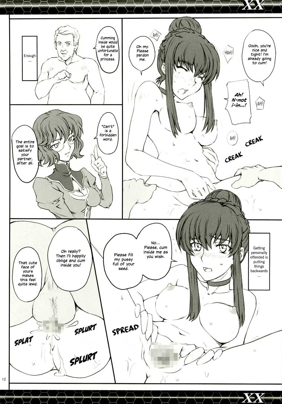 (C73) [Zi (Mutsuki Ginji)] XX (Gundam 00, Lucky Star) [English] [EHCOVE] - Page 11