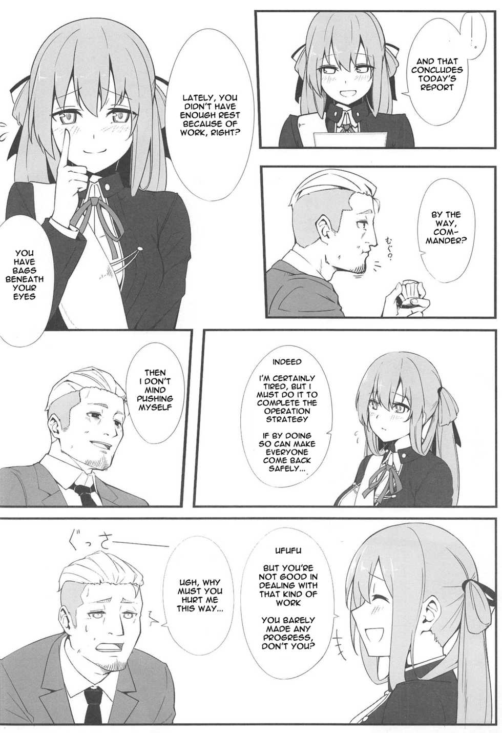 (C95) [^° (Awohuzi)] Suimin Busoku ni Haruta-san (Girls' Frontline) [English] [Spicaworks] - Page 3