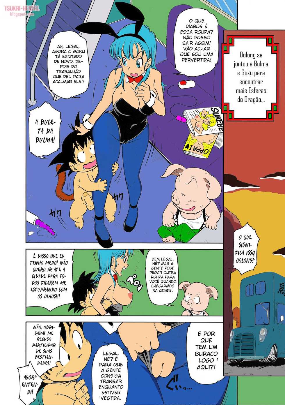 Eromangirl (Dragon Ball) - Cap. 02 [Portuguese-BR] [Tsukai Hentai] - Page 4