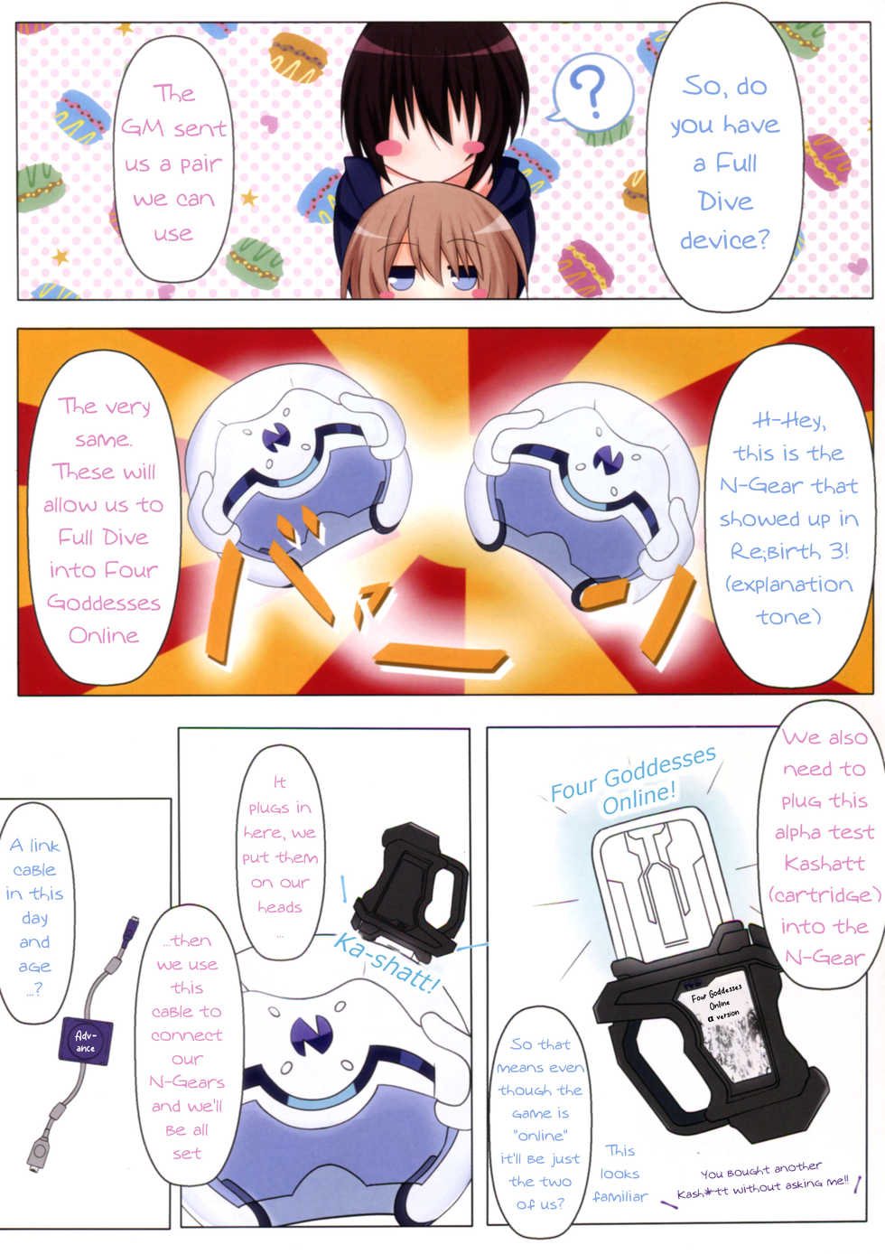 (C92) [Yumemiru Shiro (Haru)] Online de Next na Koibito | Next's Lover Online (Hyperdimension Neptunia) [English] - Page 4