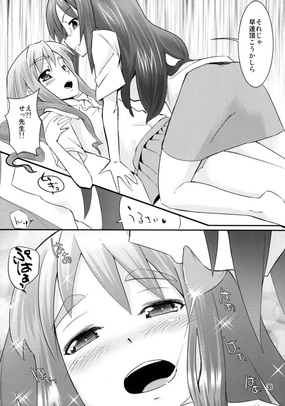 (C76) [Barbarossa (Shinonome Tarou, LEE, Yamazaki Mitsuru)] BUTTERFLIES (K-ON!) - Page 37