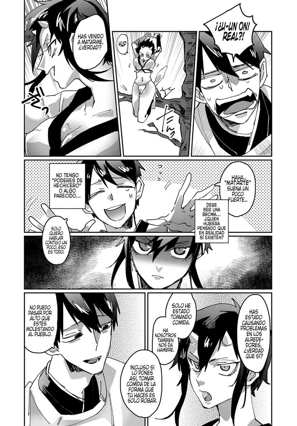 [Takahashi Takashi] Shunjou Oni Musume | La lujuriosa chica Oni (COMIC Anthurium 2019-06) [Spanish] [Centurion Scans] [Digital] - Page 4