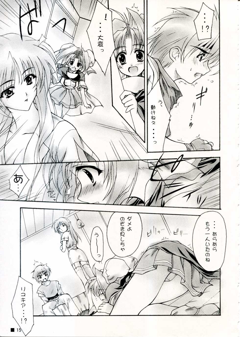 (C58) [ZiP (Moekibara Fumitake)] TINY MAGIC (Shining Sword Romance) - Page 15