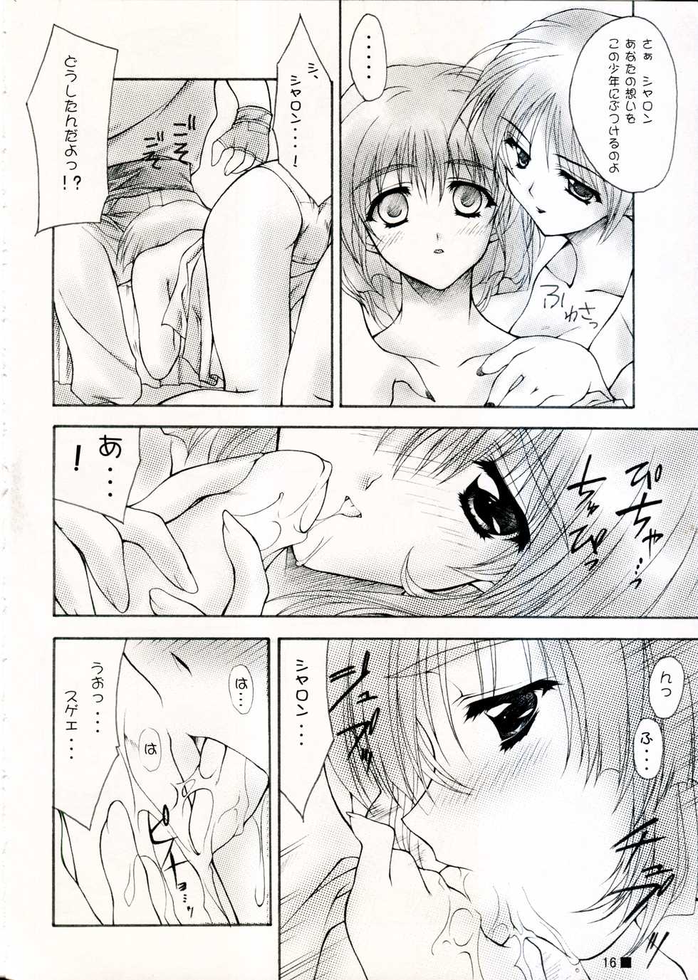 (C58) [ZiP (Moekibara Fumitake)] TINY MAGIC (Shining Sword Romance) - Page 16