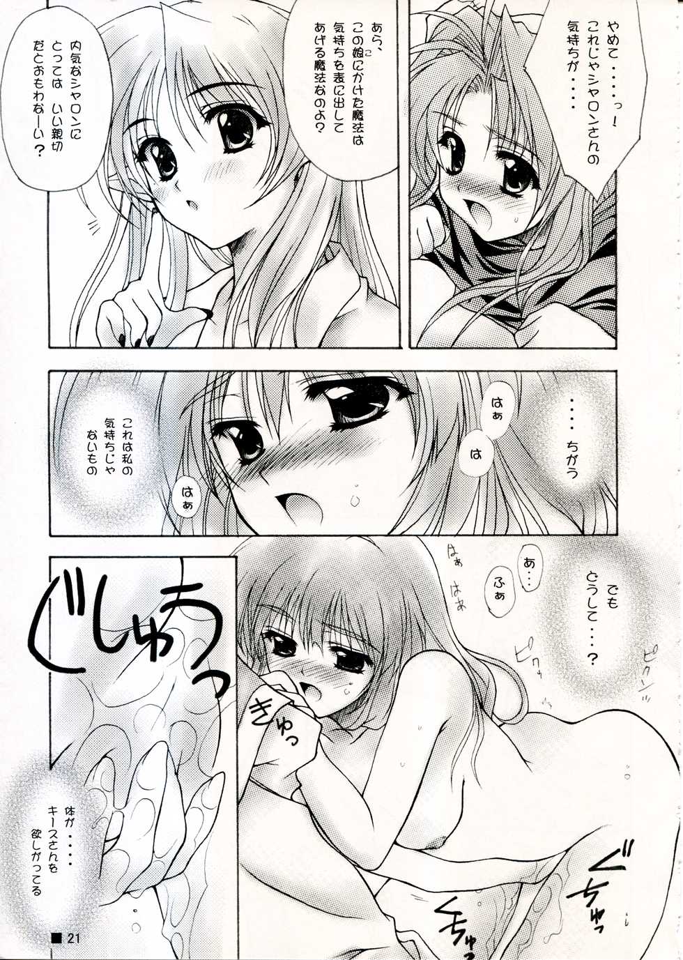 (C58) [ZiP (Moekibara Fumitake)] TINY MAGIC (Shining Sword Romance) - Page 21