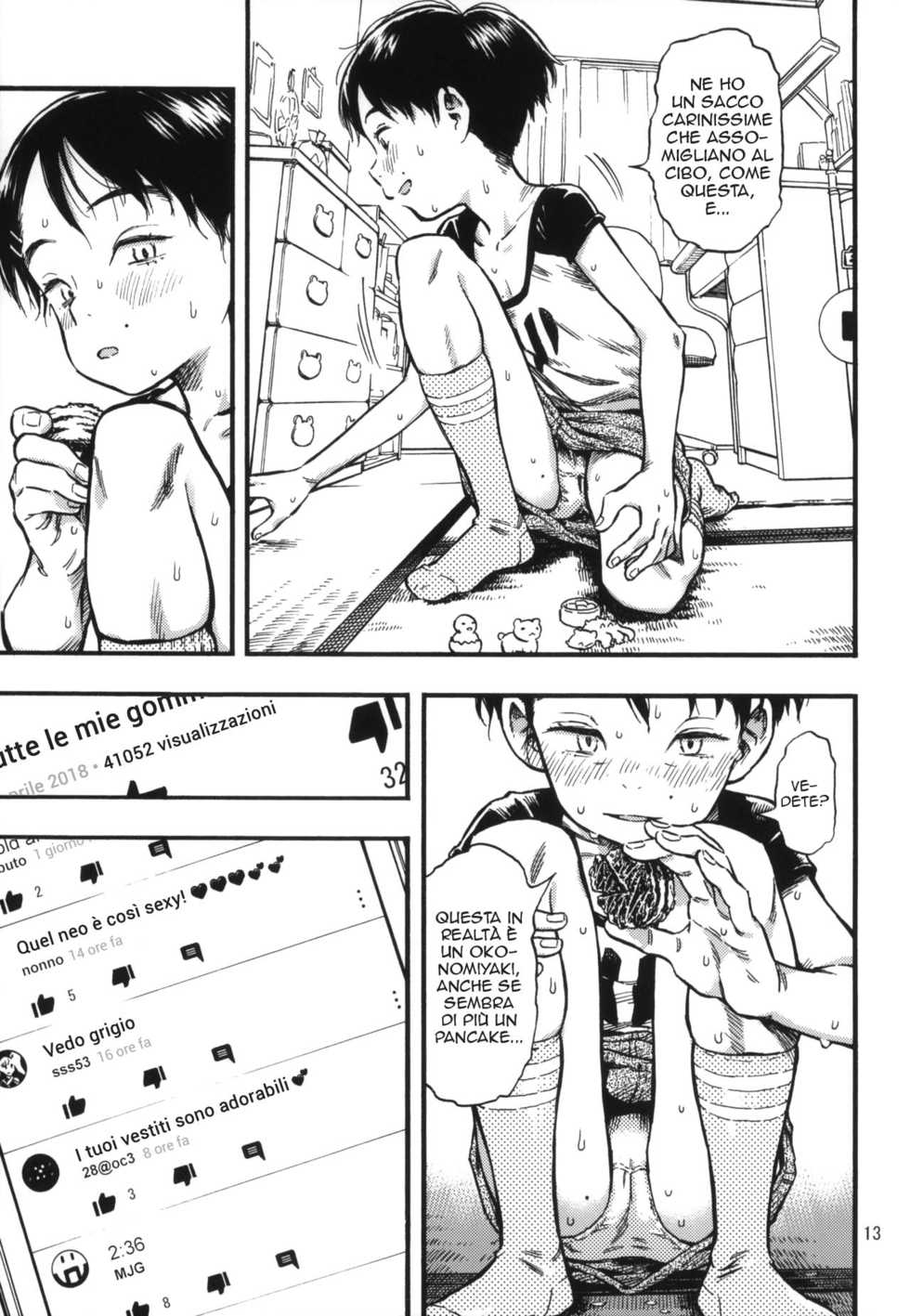 (C95) [Minori Kenkyuujo (Minori Kenshirou)] Jitsuzai Hisesshoku Shoujo [Italian] [Hentai Fantasy] - Page 12