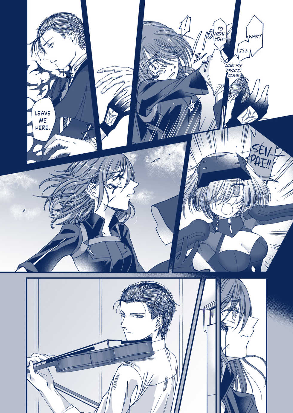 [Ebifry Akita] Suisei o Tsukanda Hi | The Day I Caught a Comet (Fate/Grand Order) [English] {Hennojin} - Page 2