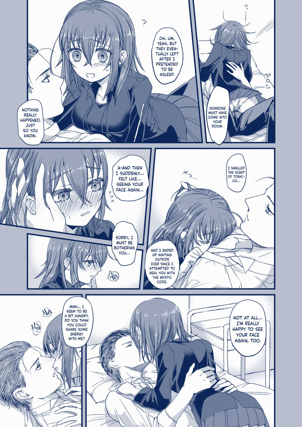 [Ebifry Akita] Suisei o Tsukanda Hi | The Day I Caught a Comet (Fate/Grand Order) [English] {Hennojin} - Page 5