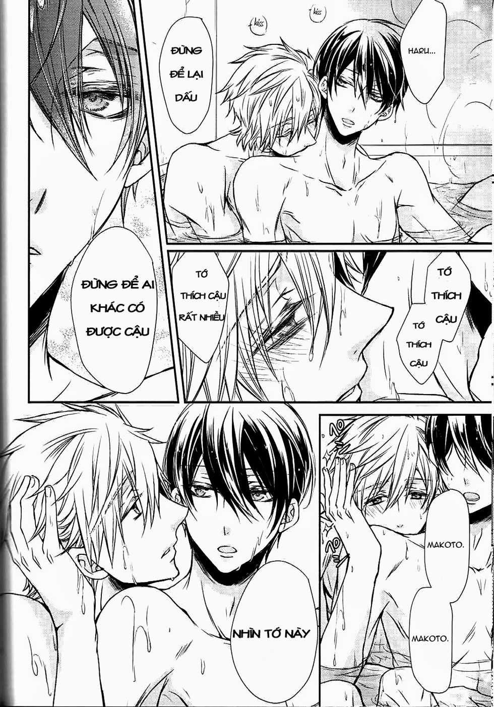 Free! Doujinshi - Boyfriend Restraint System (Makoharu) - Page 14