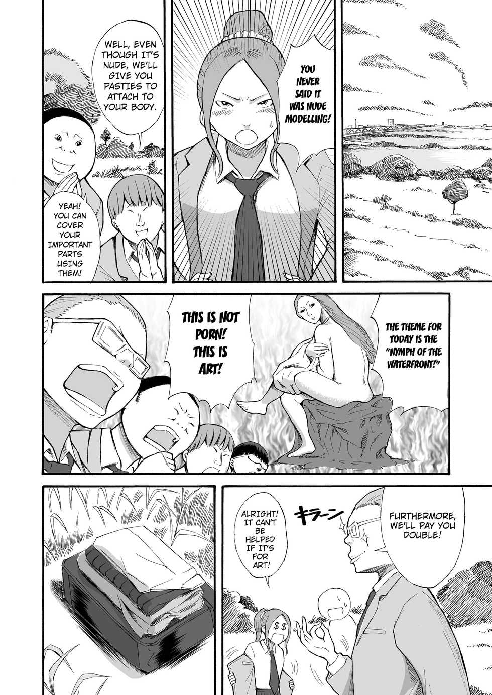 [Tenpura Kobo (Suzuki Tenpura)] Kawara de Roshutsu Satsuei | Riverbed Exhibitionism Photography [English] [hong_mei_ling] - Page 3