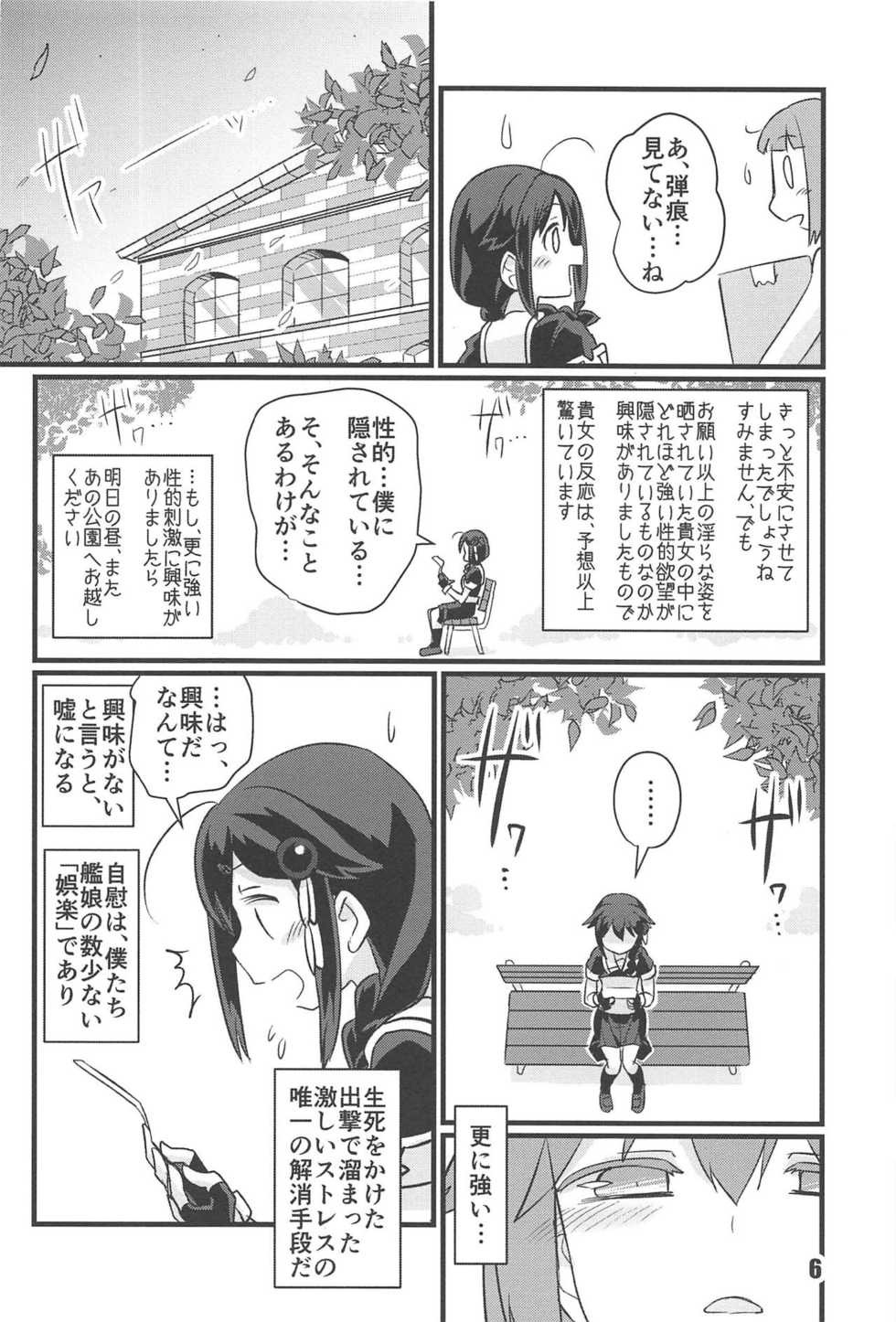 (C95) [M.A.D WORKS (Tamu)] Zoku Utsusemi (Kantai Collection -KanColle-) - Page 5