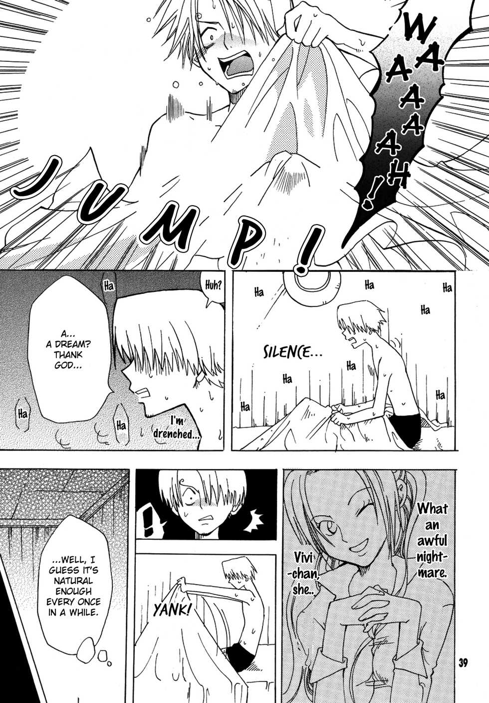 [Kurione-sha (YU-RI)] Shiawase PUNCH! 1+2 (Lovely Kaizoku Collection) (One Piece) [English] [EHCOVE] [Digital] - Page 35