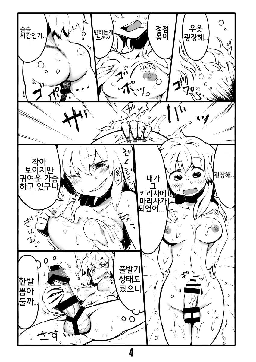 [R-One] 동방 타인변신 (가짜마리사X니토리) [korean] - Page 2