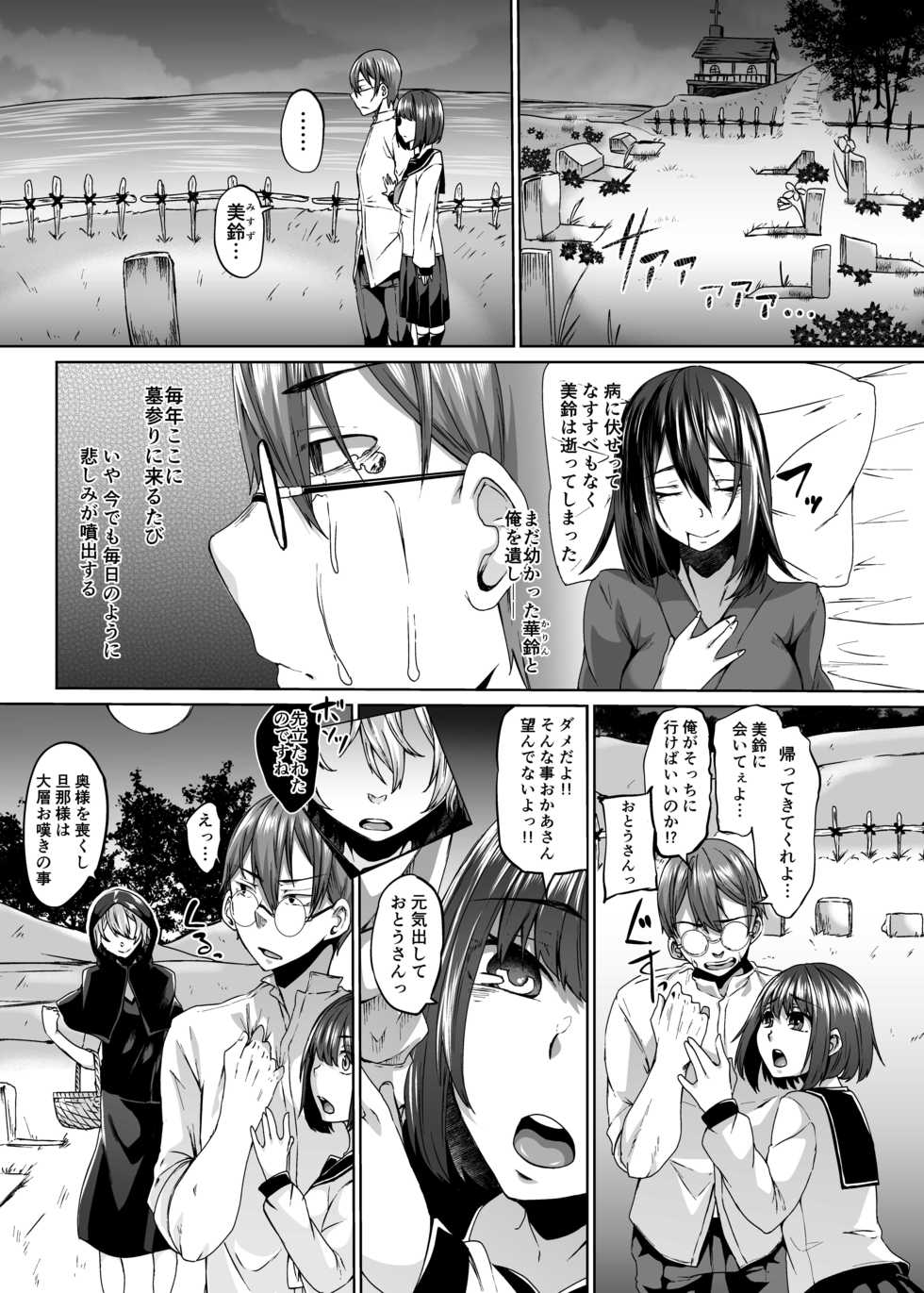 [Hakukoukai (Shiramizu Mizuchi)] Nakunatta Tsuma ga Succubus ni Natte Kaettekita. - Page 3