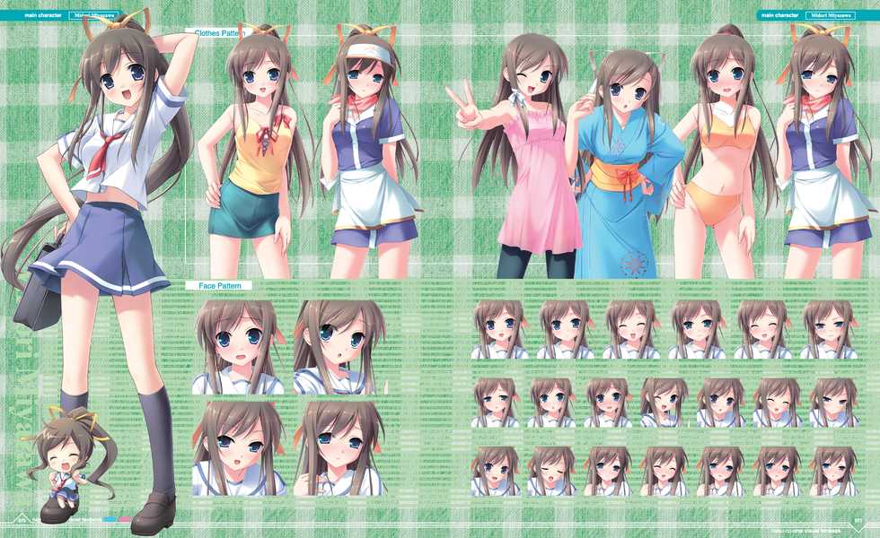 Natsu no Ame Visual Fanbook - Page 40