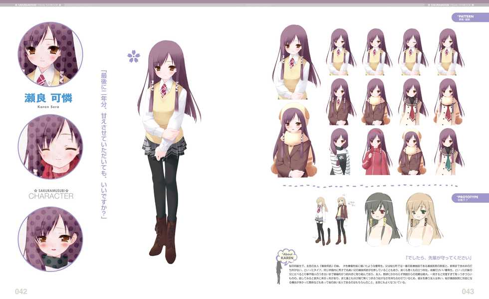 Sakura Musubi Visual Fanbook - Page 26