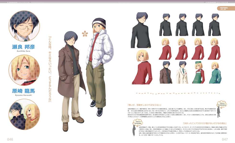 Sakura Musubi Visual Fanbook - Page 28