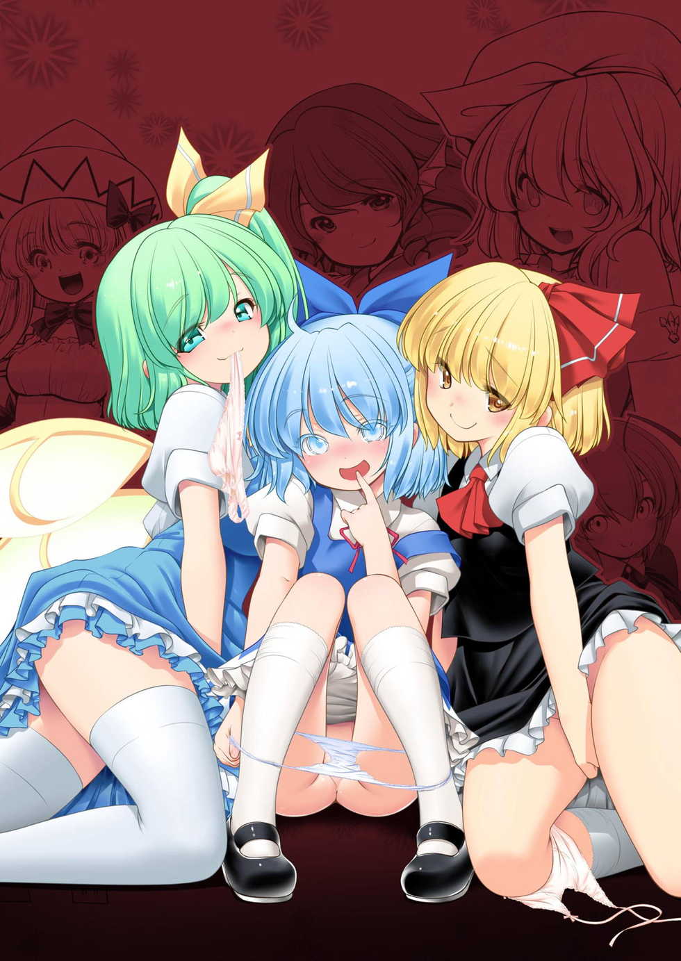 [Yosutebito na Mangakaki (Tomoki Tomonori)] Nureru Kiri no Mizuumi (Touhou Project) [Digital] - Page 2