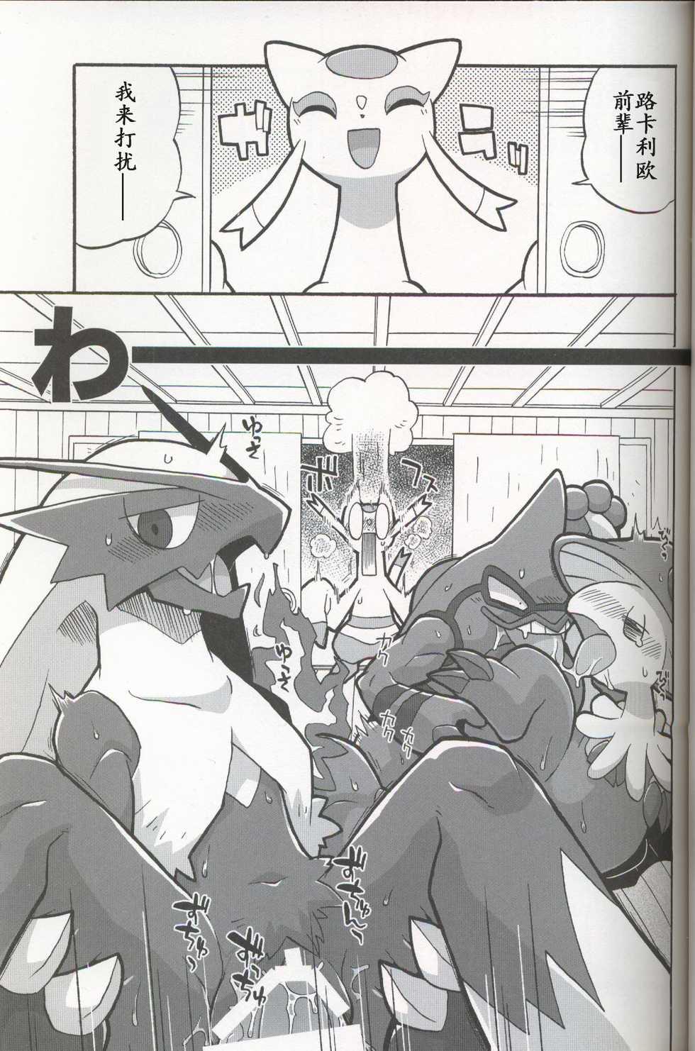 (Shinshun Kemoket 4) [Ika Guerrilla (Kageyama)] Infuaito! (Pokémon) [Chinese] [虾皮汉化组] - Page 4