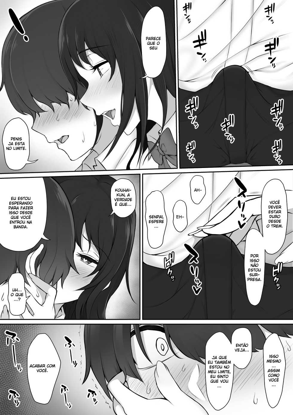 [Nori5rou] Houkago, Akogare no Senpai ni Tsurerarete- | The Senpai That I Yearn For Brought Me To Her House After School [Portuguese-BR] [YatoGamiXD] - Page 18