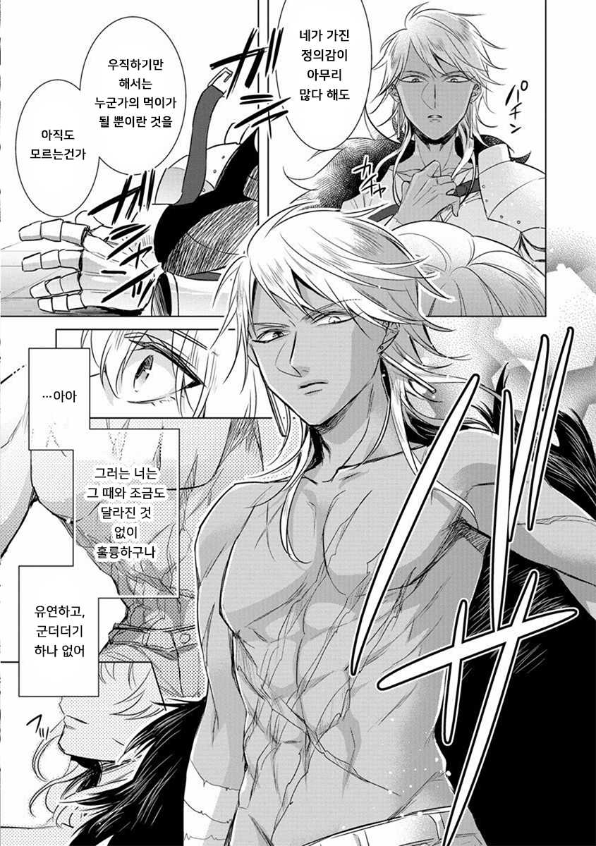 [Saotome Mokono] Kyououji no Ibitsu na Shuuai ~Nyotaika Knight no Totsukitooka~ Ch. 14 | 미친 왕자의 왜곡된 포로사랑 ~여체화 기사의 시월 십일~ Ch. 14 [Korean] [Digital] - Page 14