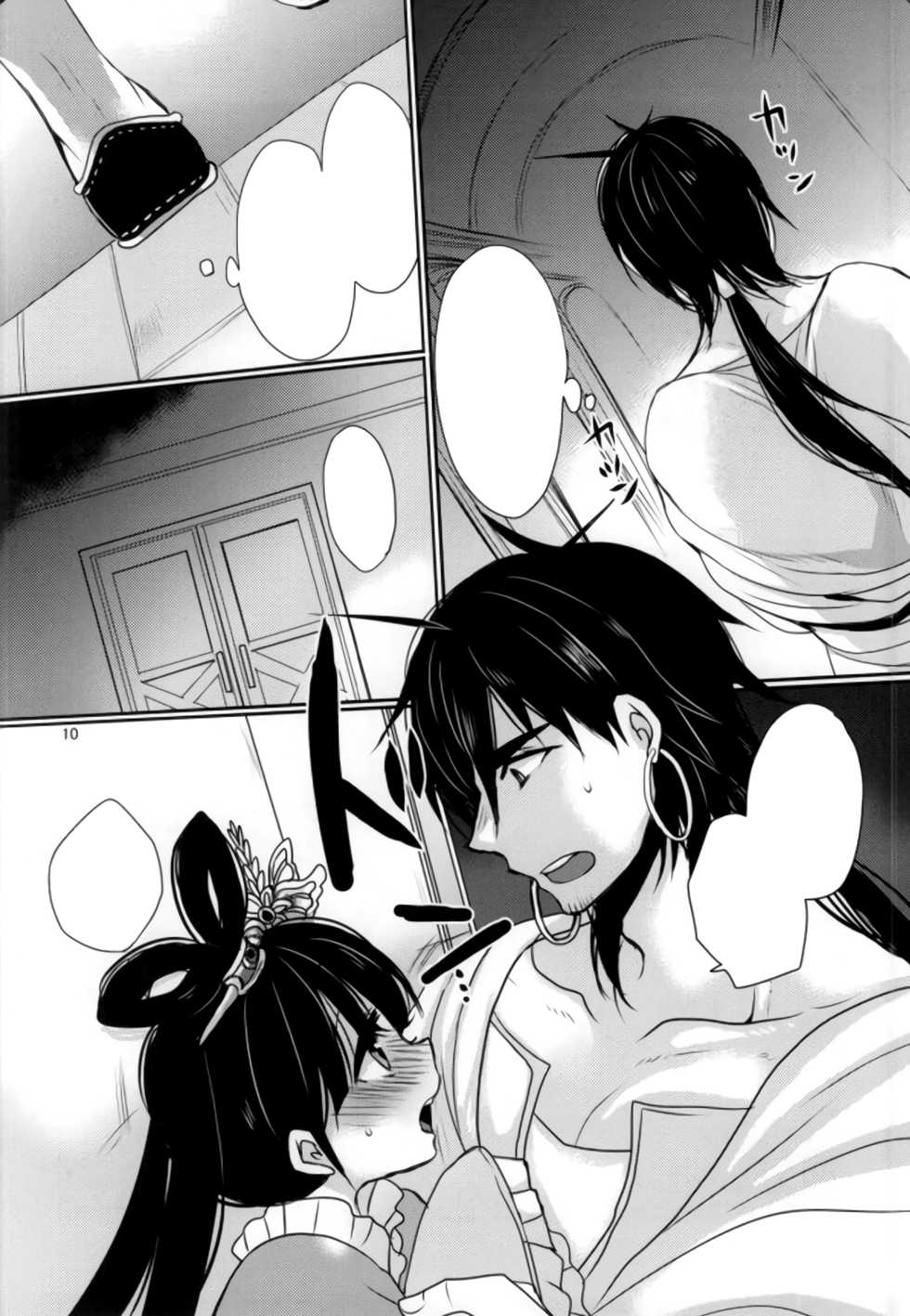 (C86) [Mamedaifukuya (Mameko)] Hime-sama wa Hageshii no ga Osuki (Magi) [Textless] - Page 8