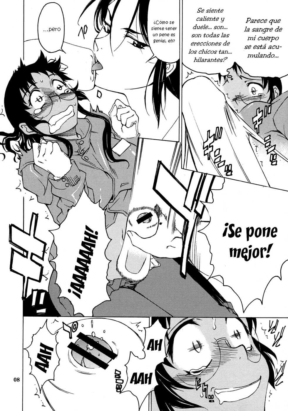 (C69) [Chotto Dake Aruyo. (Takemura Sesshuu)] Postgirl-san Wa Furimukanai. [Spanish] [ganstatrad] - Page 7