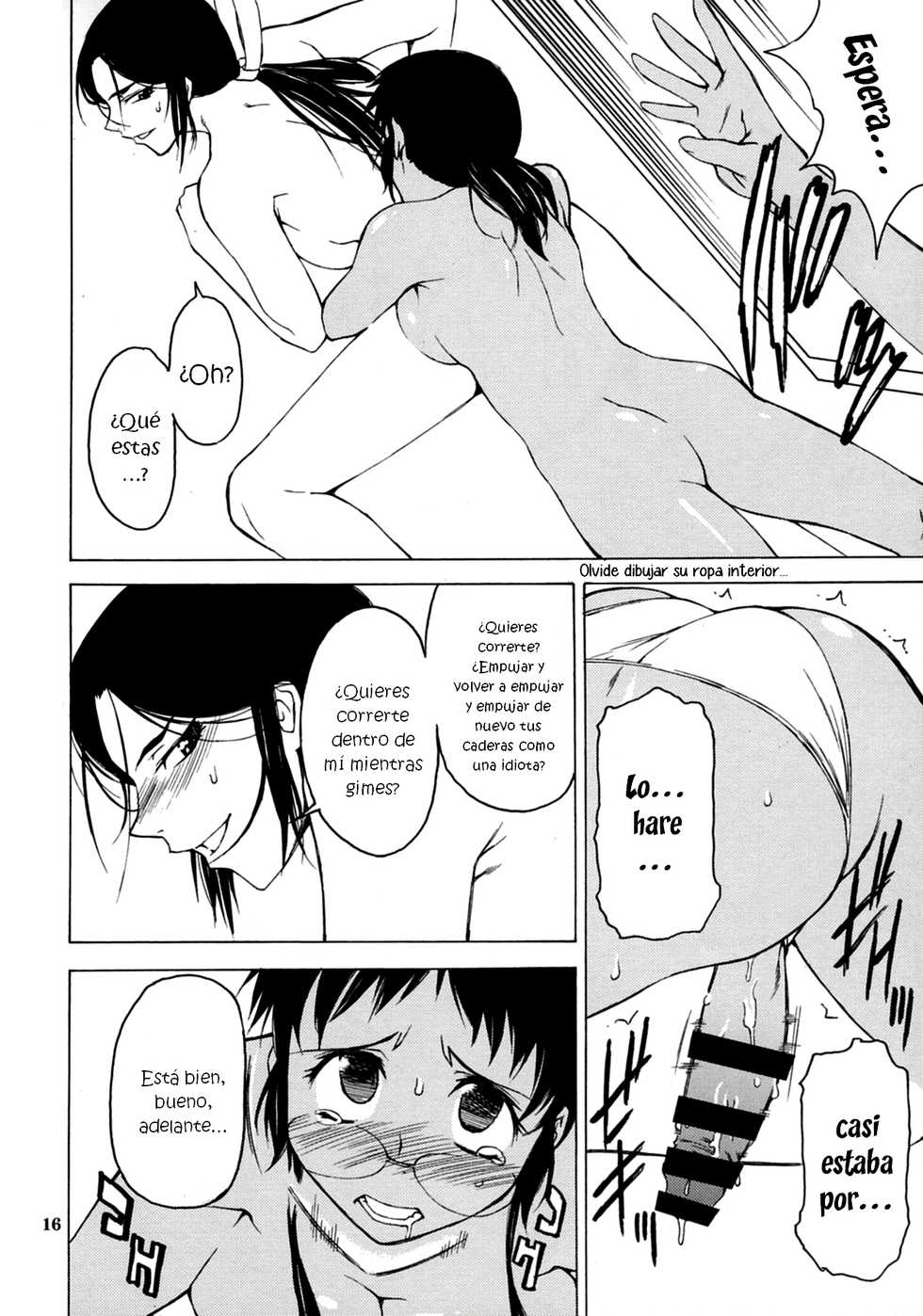 (C69) [Chotto Dake Aruyo. (Takemura Sesshuu)] Postgirl-san Wa Furimukanai. [Spanish] [ganstatrad] - Page 15