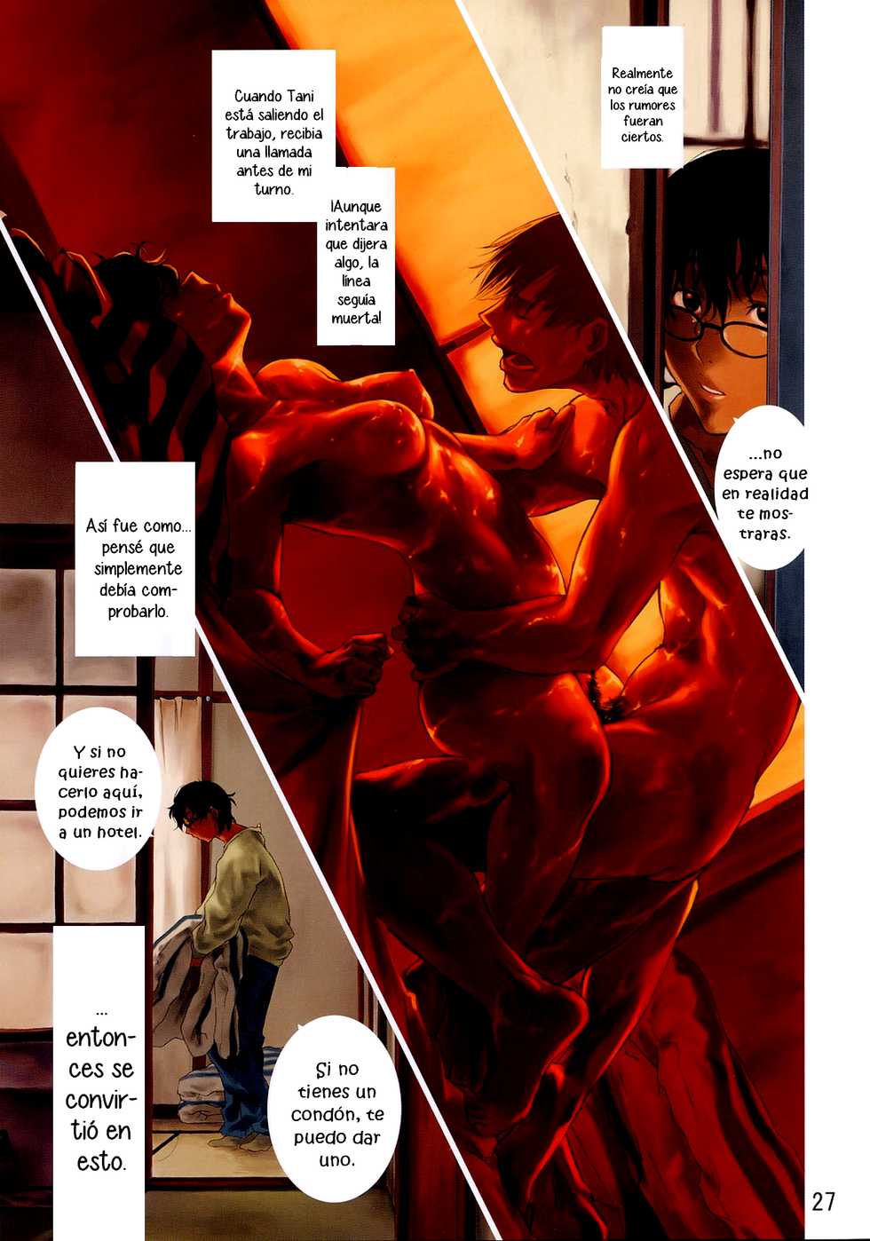 (C69) [Chotto Dake Aruyo. (Takemura Sesshuu)] Postgirl-san Wa Furimukanai. [Spanish] [ganstatrad] - Page 26