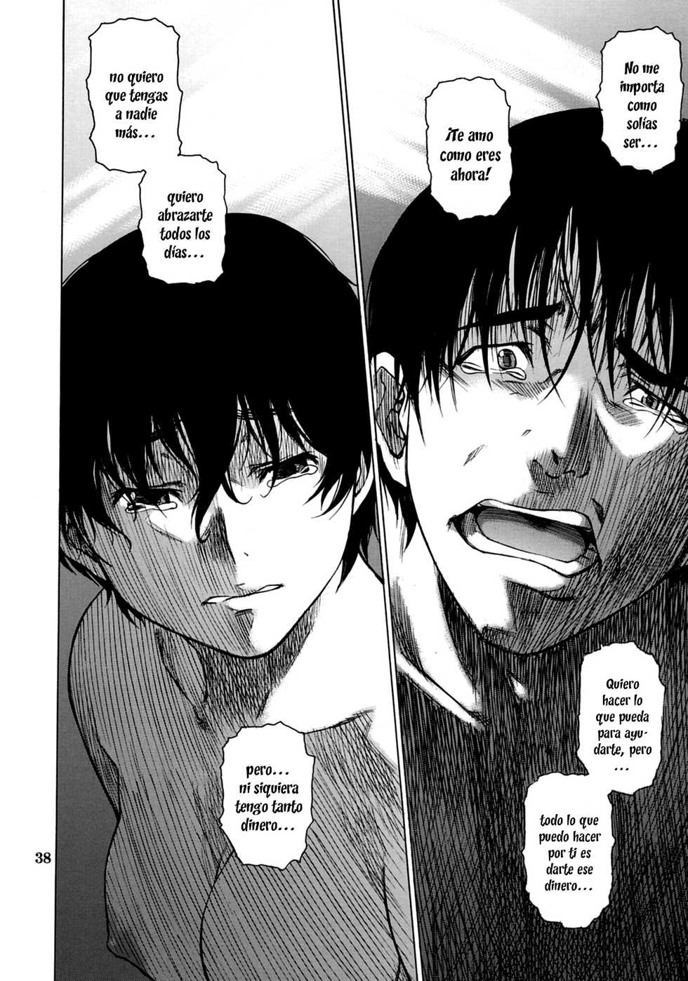 (C69) [Chotto Dake Aruyo. (Takemura Sesshuu)] Postgirl-san Wa Furimukanai. [Spanish] [ganstatrad] - Page 37