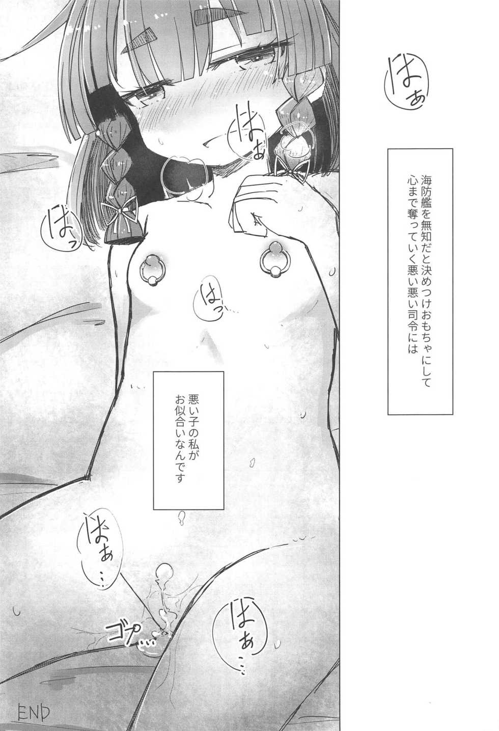 (SC2019 Spring) [m2230 (Hakuun)] Piercing Etorofu (Kantai Collection -KanColle-) - Page 20