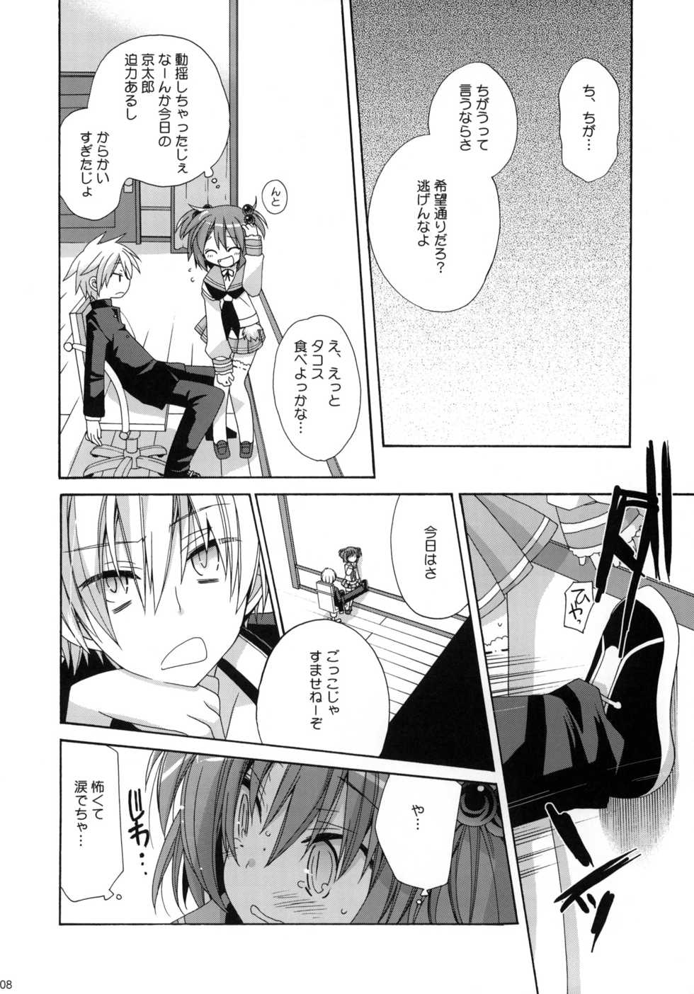 (C76) [ciaociao (Araki Kanao)] Paipan Tension (Saki) - Page 7
