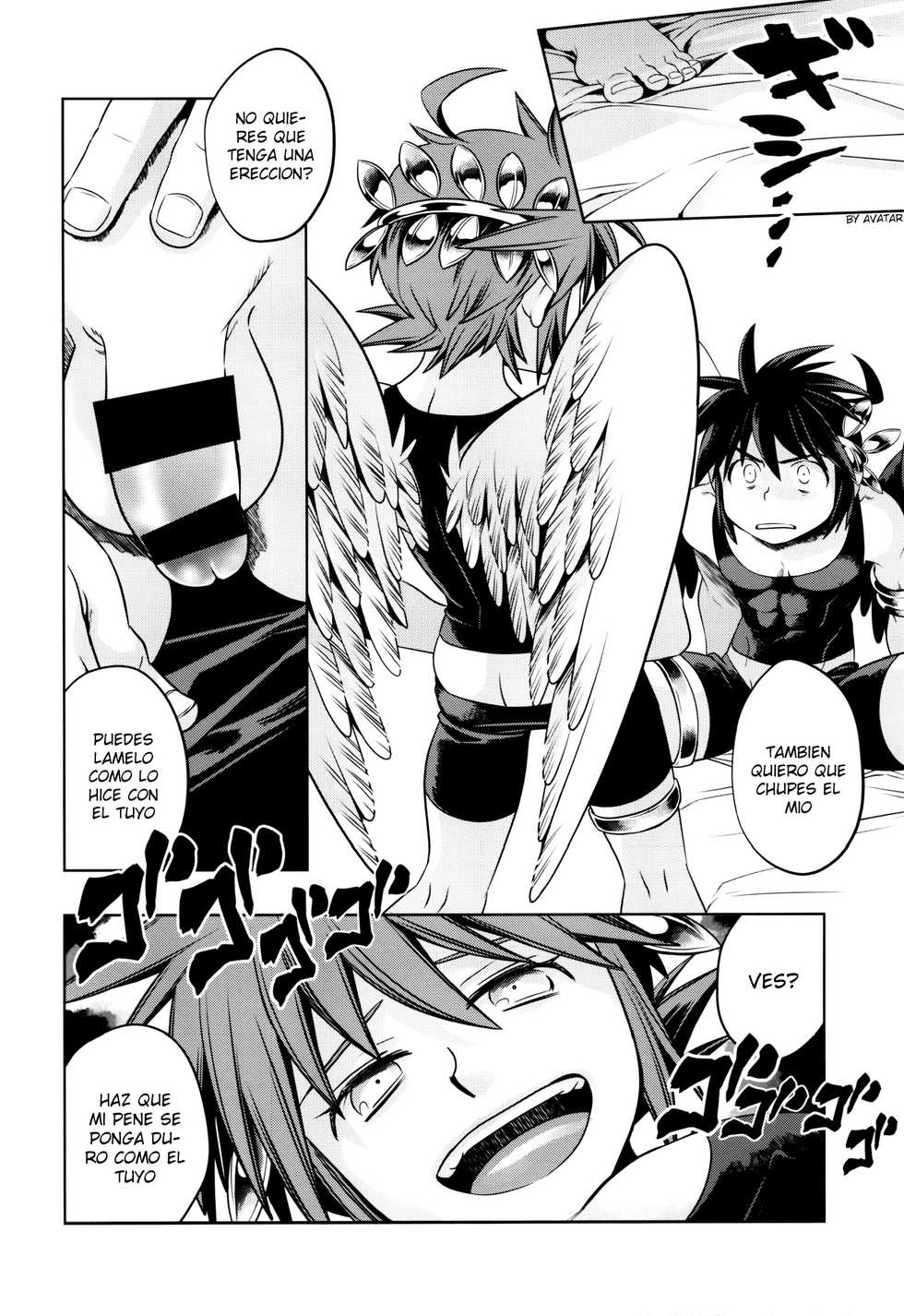 (C90) [Karasuma Pink Higashiiru (Karasuma Pink)] Delivery Angel Land (Kid Icarus) [Spanish] [Avatar-kun] - Page 11