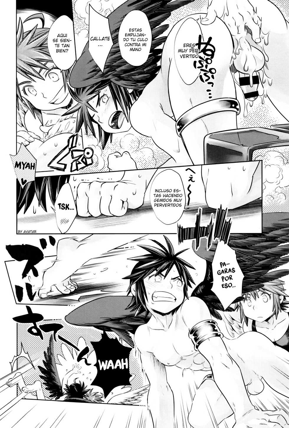 (HaruCC20) [Karasuma Pink Higashiiru (Karasuma Pink)] Tokushu Yokujou Angel Land (Kid Icarus) [Spanish] [Avatar-kun] - Page 11