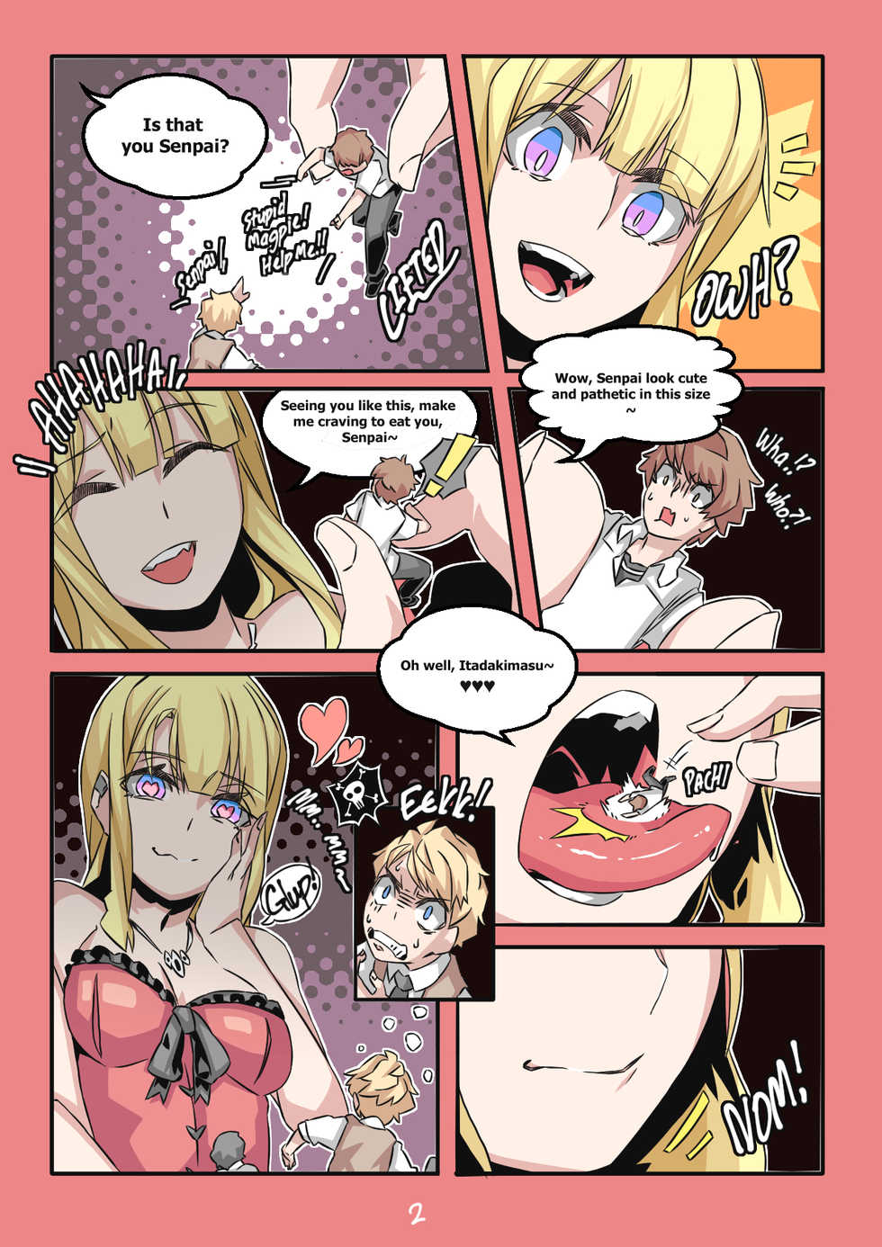 [LuckyB] Classmate vore - Page 2