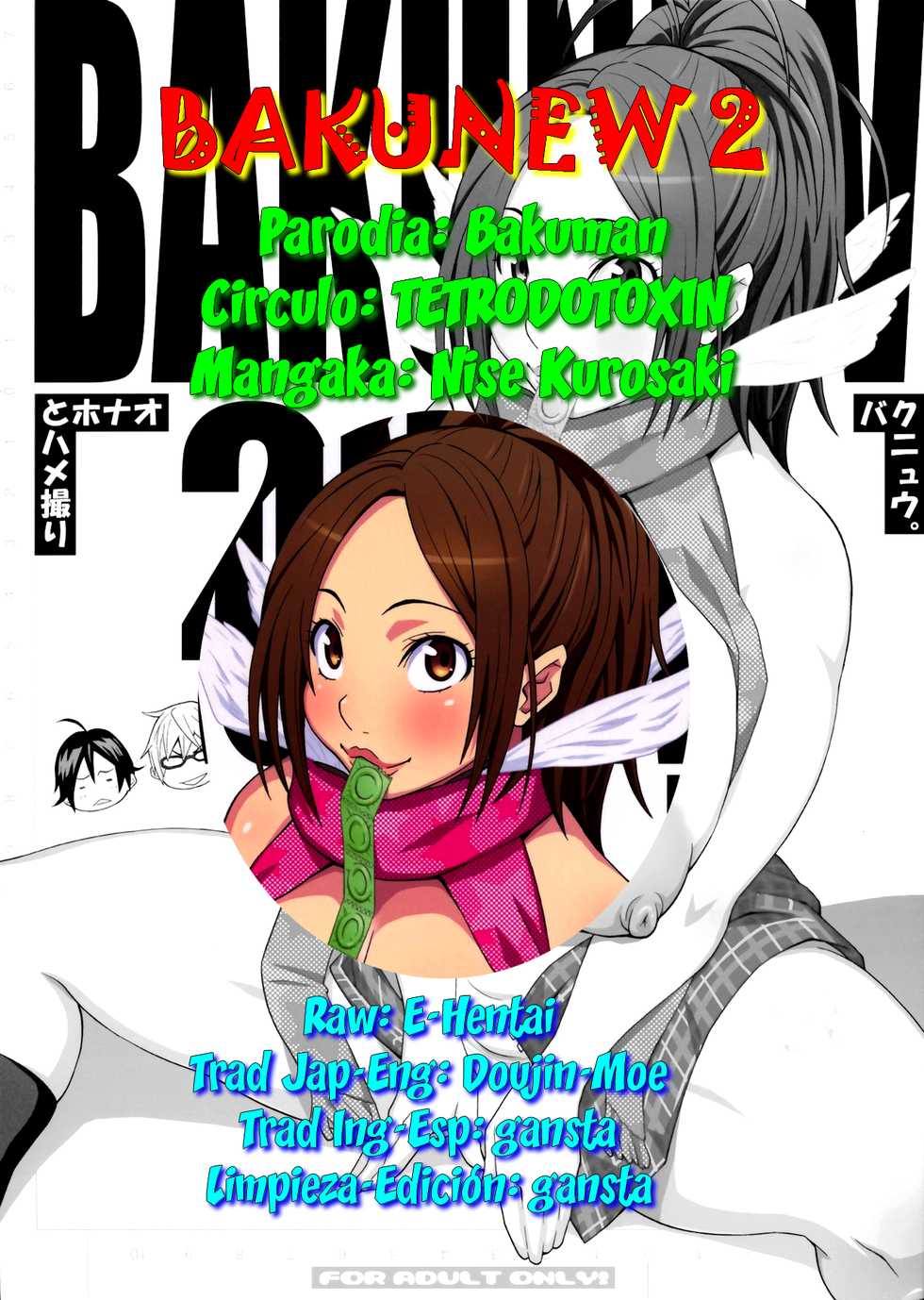 (C77) [TETRODOTOXIN (Nise Kurosaki)] BAKUNEW 2 (Bakuman) [Spanish] [ganstatrad] - Page 29