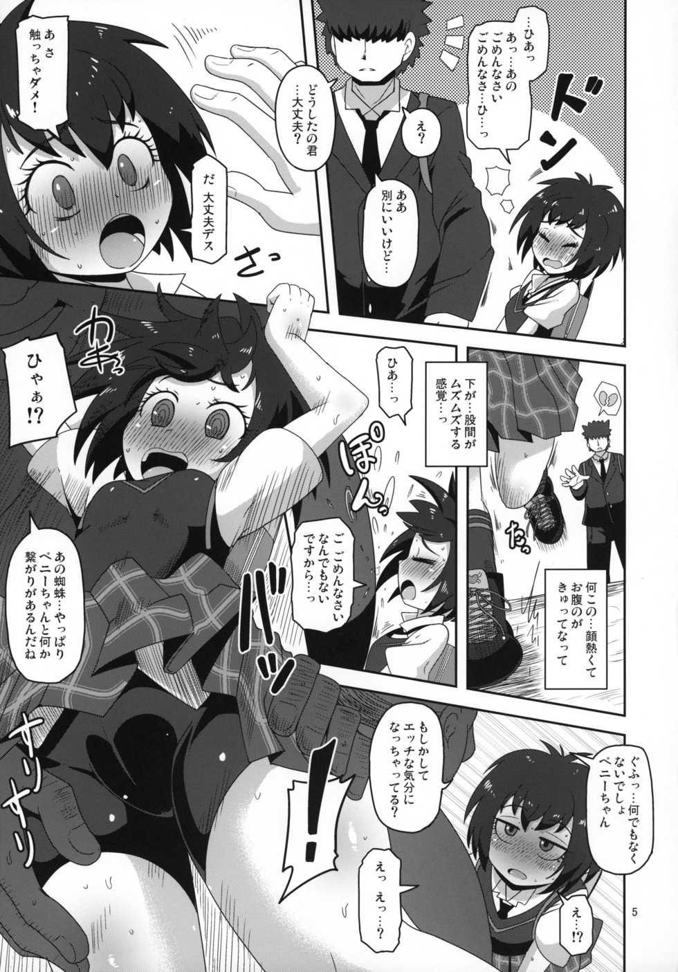 (Puniket 39) [HellDevice (nalvas)] HELLO! SCHOOL GIRL! (Spider-Man) - Page 4