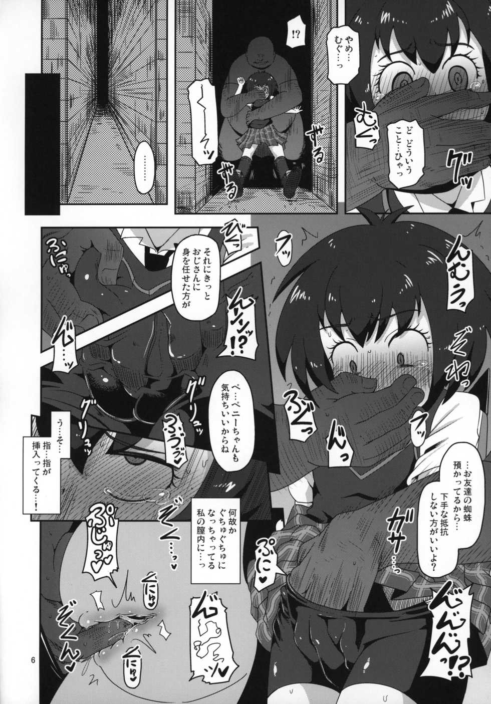 (Puniket 39) [HellDevice (nalvas)] HELLO! SCHOOL GIRL! (Spider-Man) - Page 5