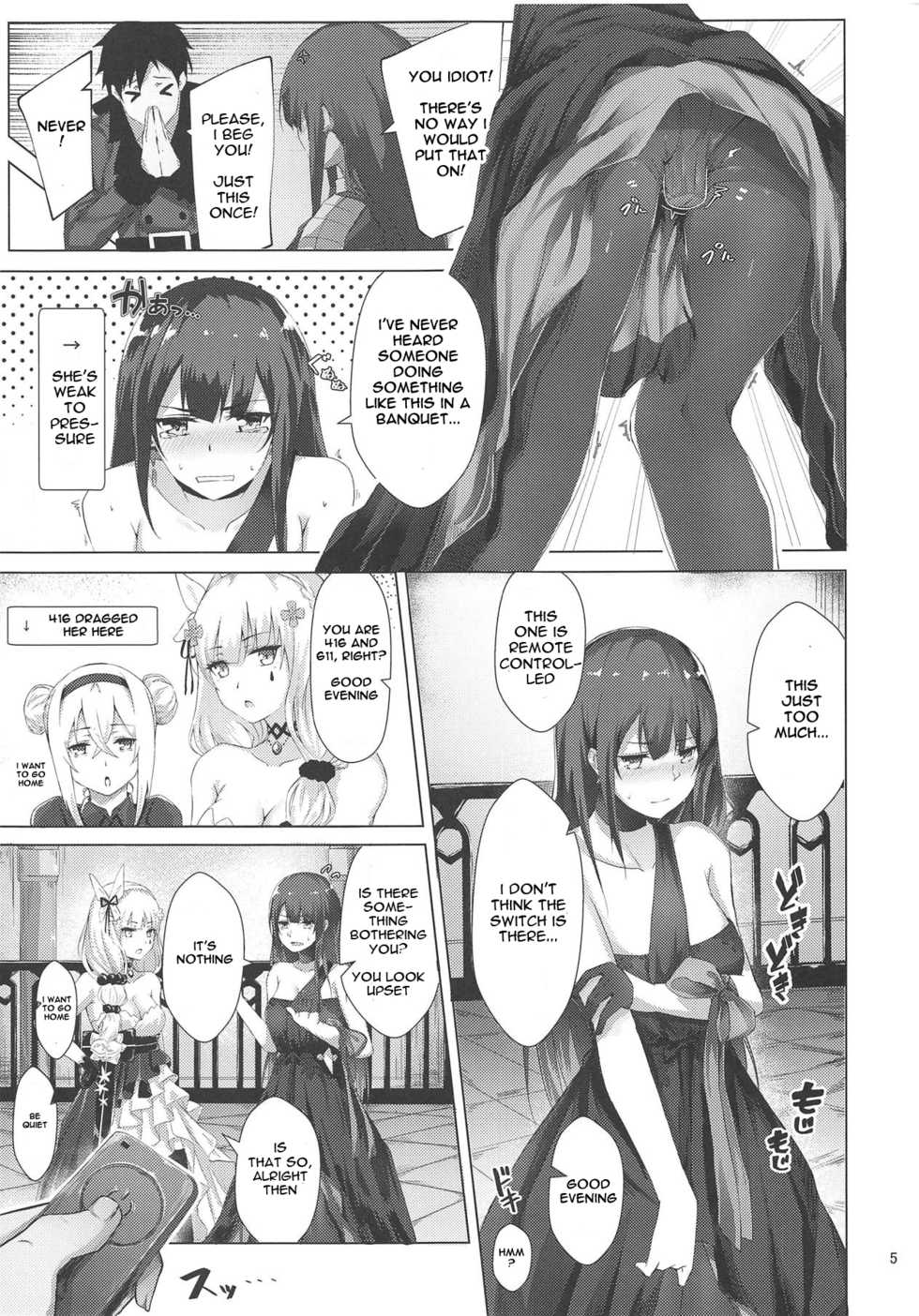 (Shoujo Senryaku Saizensen 04) [Felt-Kobo (Flugel)] Dress na Wa-chan (Girls' Frontline) [English] [Spicaworks] - Page 4