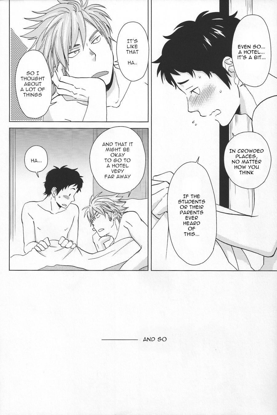 (SUPER22) [Chikadoh (Halco)] Weekend Rendezvous (Haikyuu!!) [English] [Yaoi-Sei] - Page 5