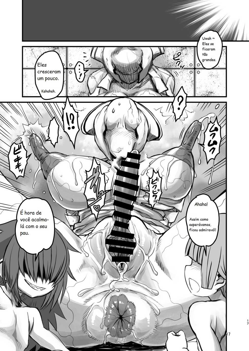 [Kakumei Seifu Kouhoushitsu (Radiohead)] SILENT HOLE Bubble Head Nurse Ryoujoku Choukyou Kiroku (Silent Hill) [Portuguese-BR] [Digital] [Incomplete] - Page 17