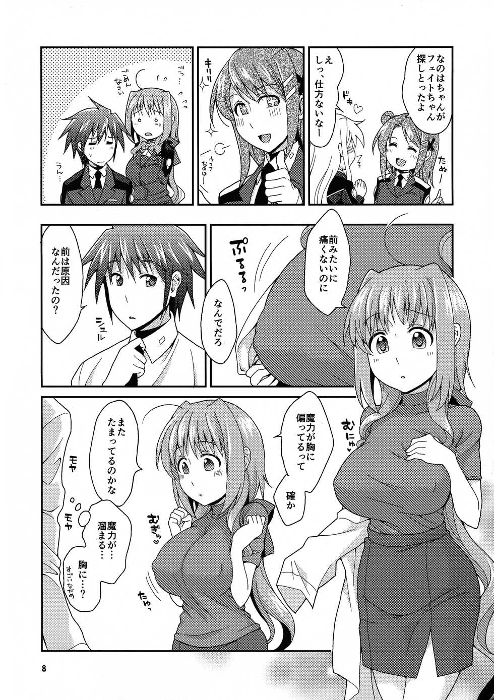 (Lyrical Magical 21) [Circle Damesimai (Ane)] Milk wa ikaga? (Mahou Shoujo Lyrical Nanoha) - Page 7