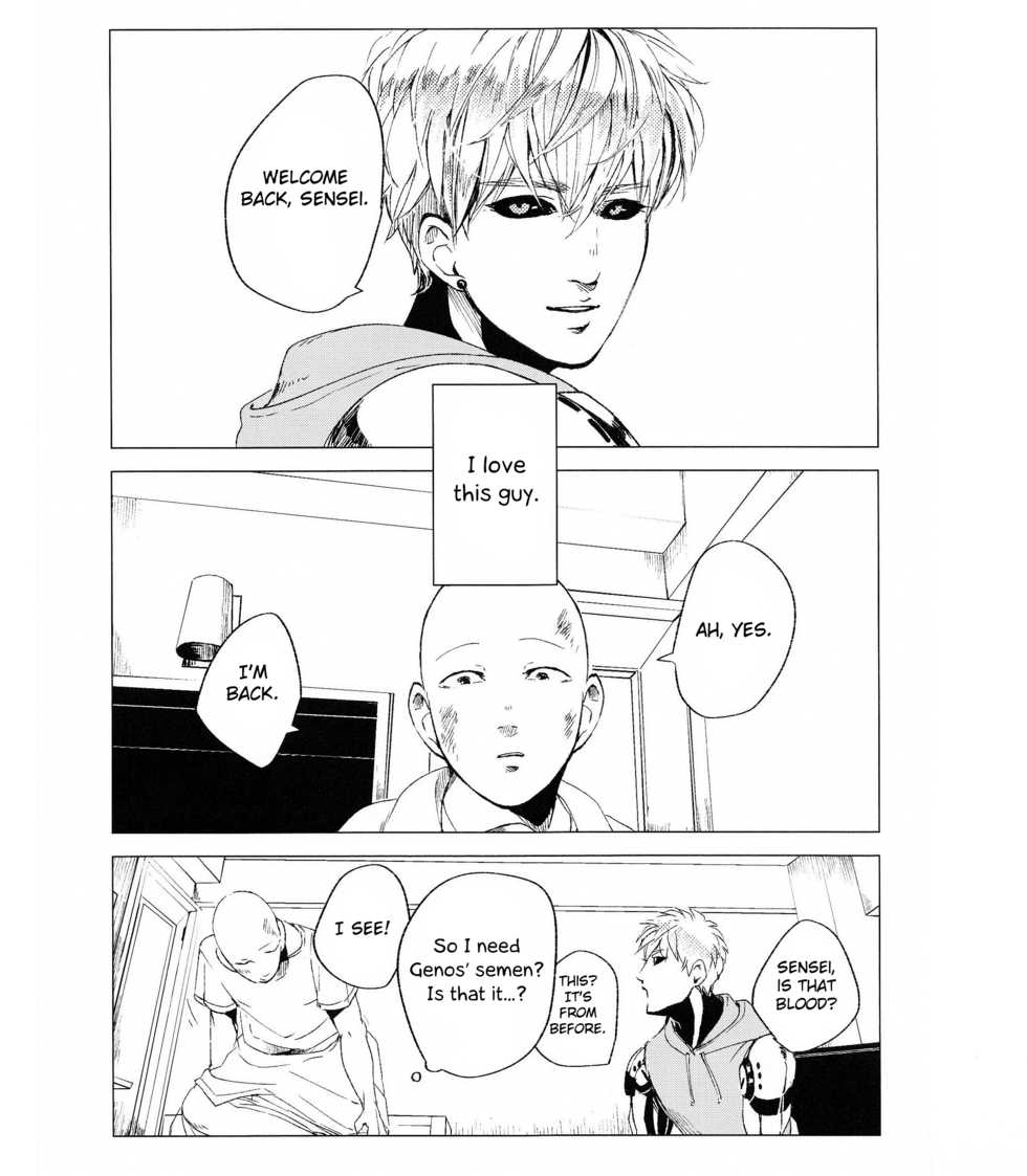 (ONE→HUNDRED 12) [Hishigata no Konchu (polon)] Delicious Yagi milk (One Punch Man) [English] [Otokonoko Scans] - Page 6